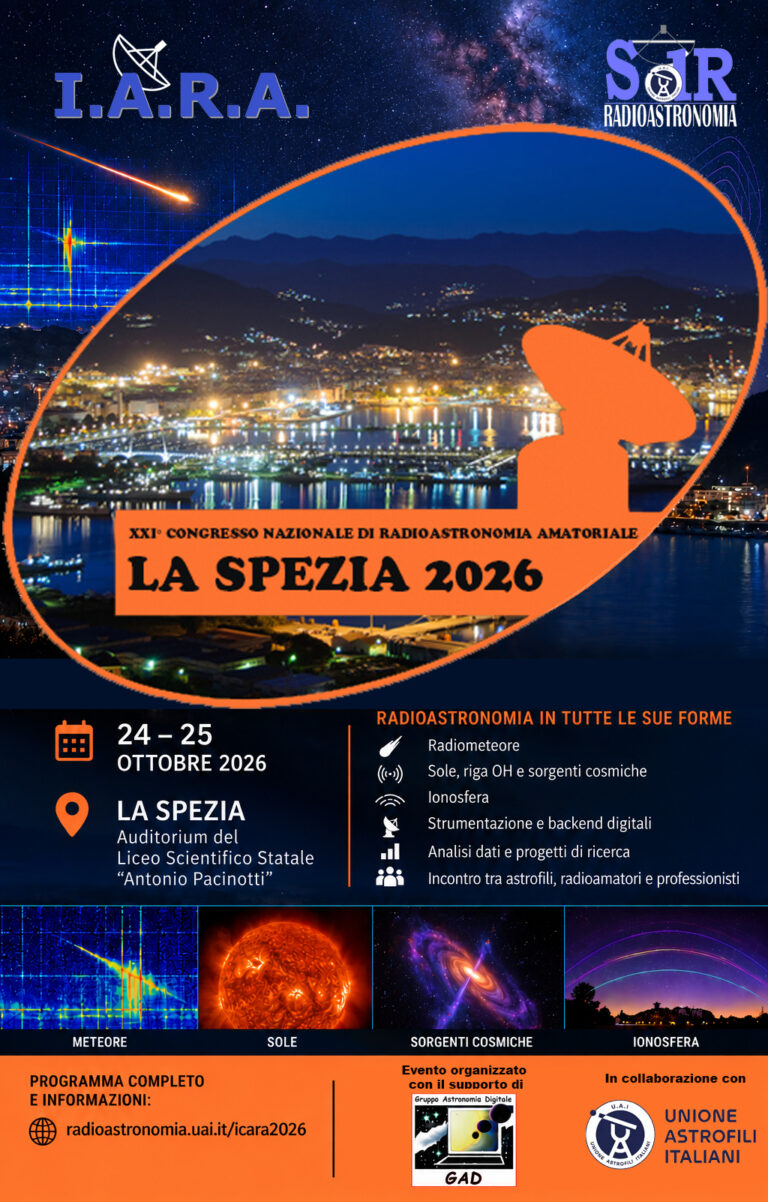 Ci siamo: sabato prende il via ICARA 2026 a La Spezia!